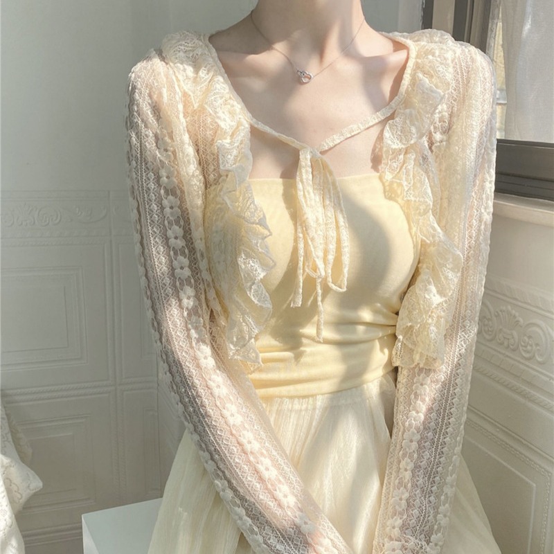 Summer Clothing Wear - Short Lace Cardigan 2026 New Outer