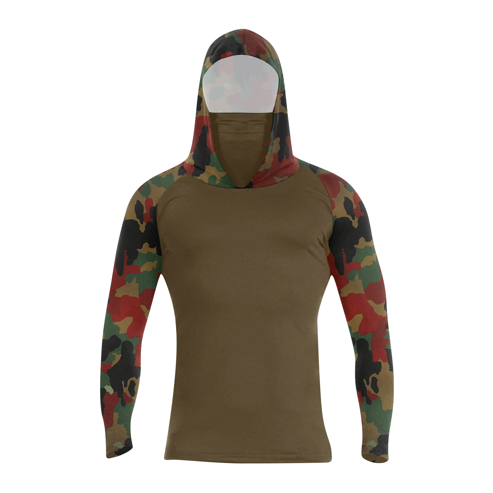 Summer Outdoor Clothing - Men'S Summer Printed Quick-Drying Long-Sleeve T-Shirt