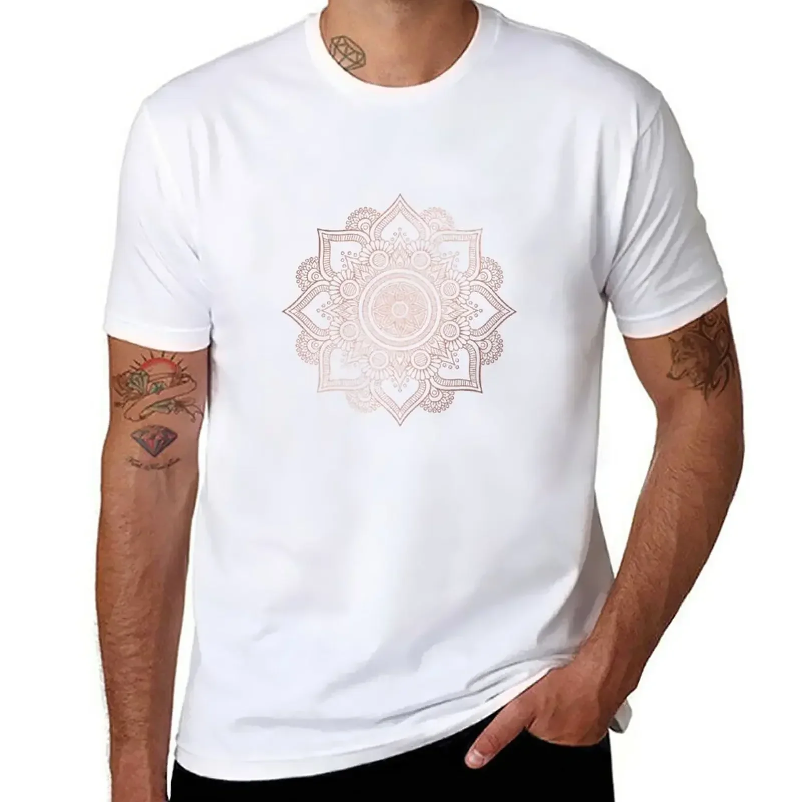 Summer Rose Clothing - Rose Gold Mandala T-Shirt tees Aesthetic