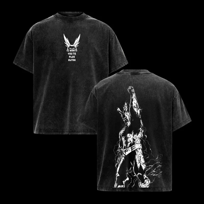 Summer Clothing Material - Washed Summer Men's 100% Cotton T