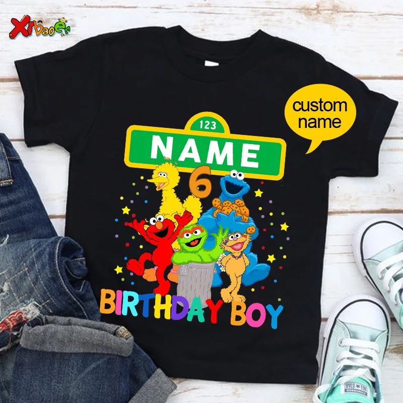 Summer Clothing Teen Girls - Mermaid Birthday Girl T Shirt Black