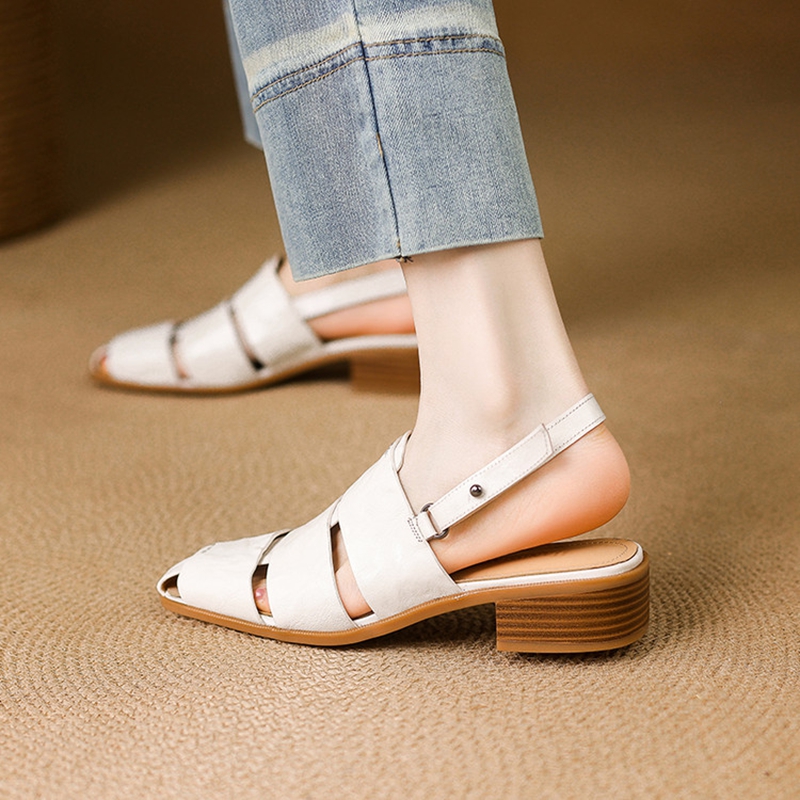 NEW Summer Women Sandals Genui - огляд і ціна Summer Closet