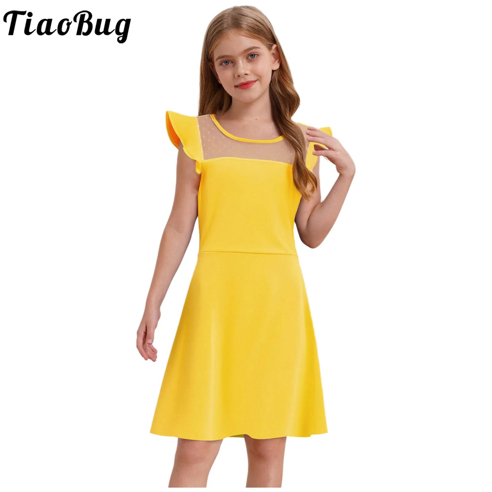 Teen Girls Summer Dress Ruffle - огляд і ціна Summer Clothing Teen Girls