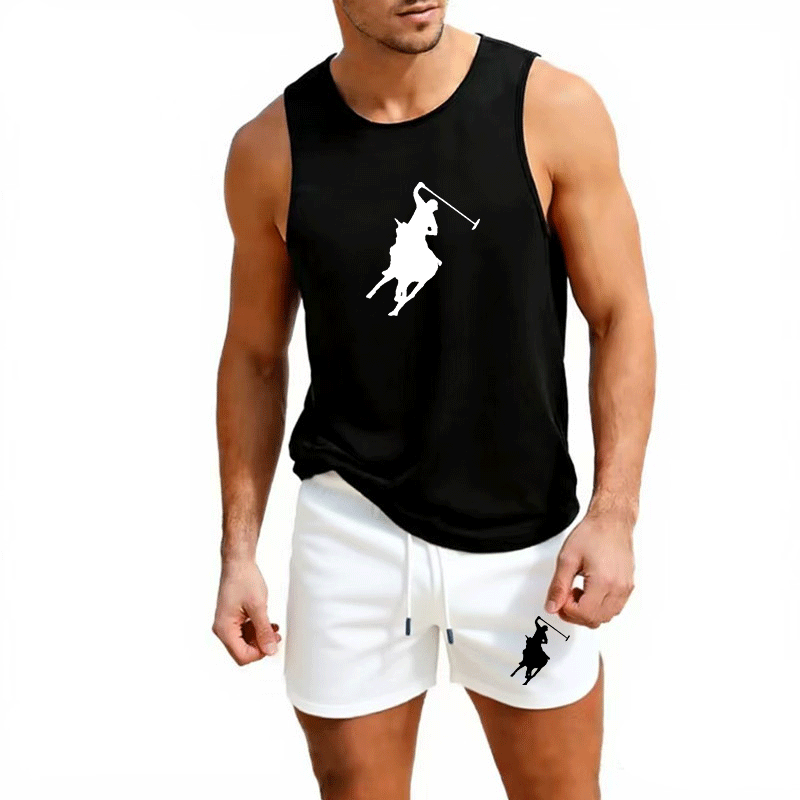 European Men Summer Vest and S - огляд і ціна Summer Outdoor Clothing