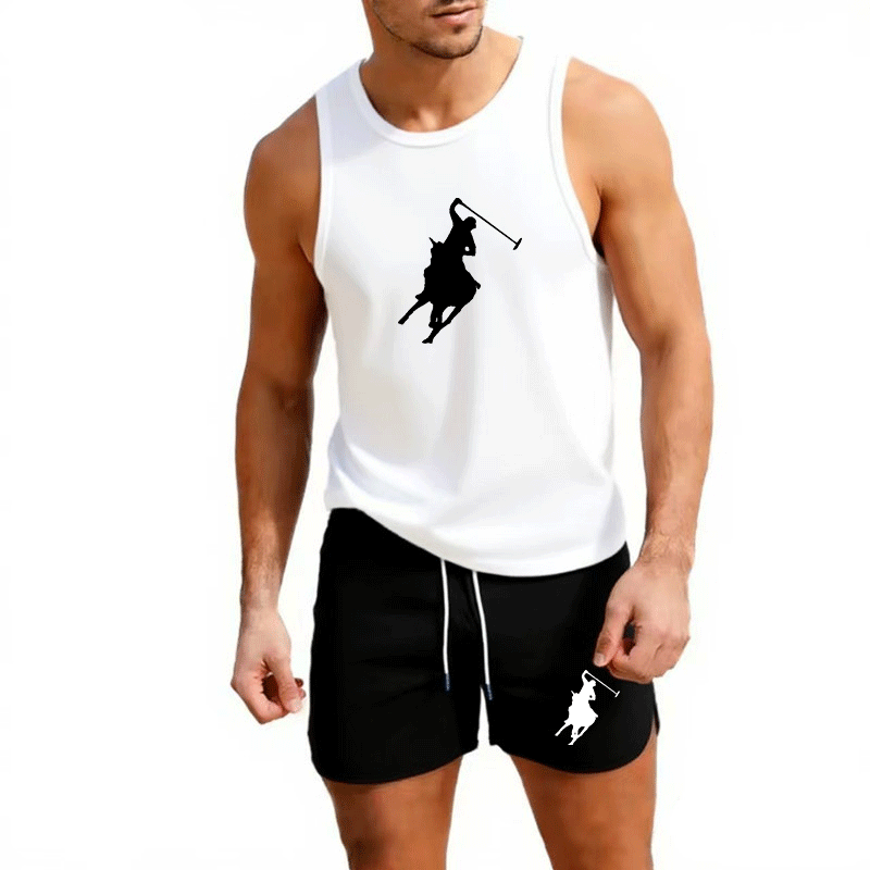 European Men Summer Vest and S - огляд і ціна Summer Outdoor Clothing