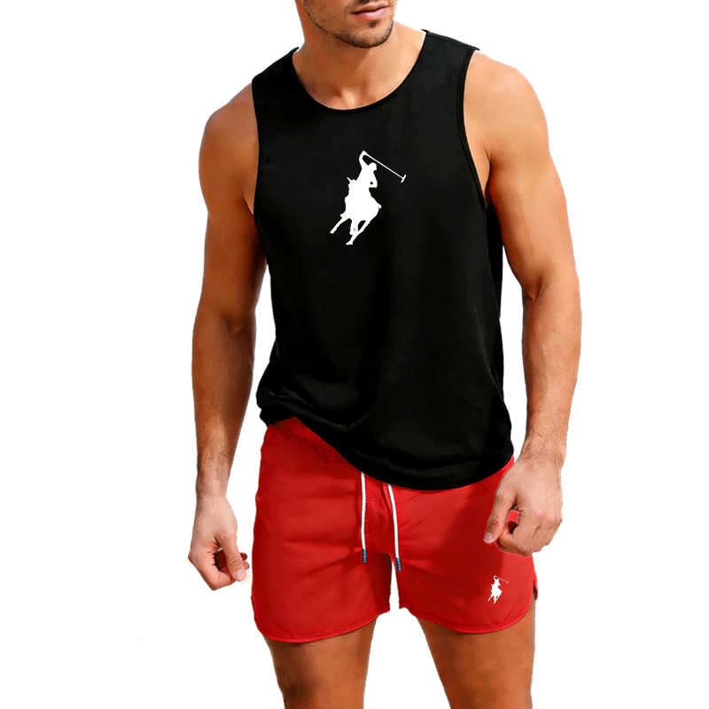 European Men Summer Vest and S - огляд і ціна Summer Outdoor Clothing