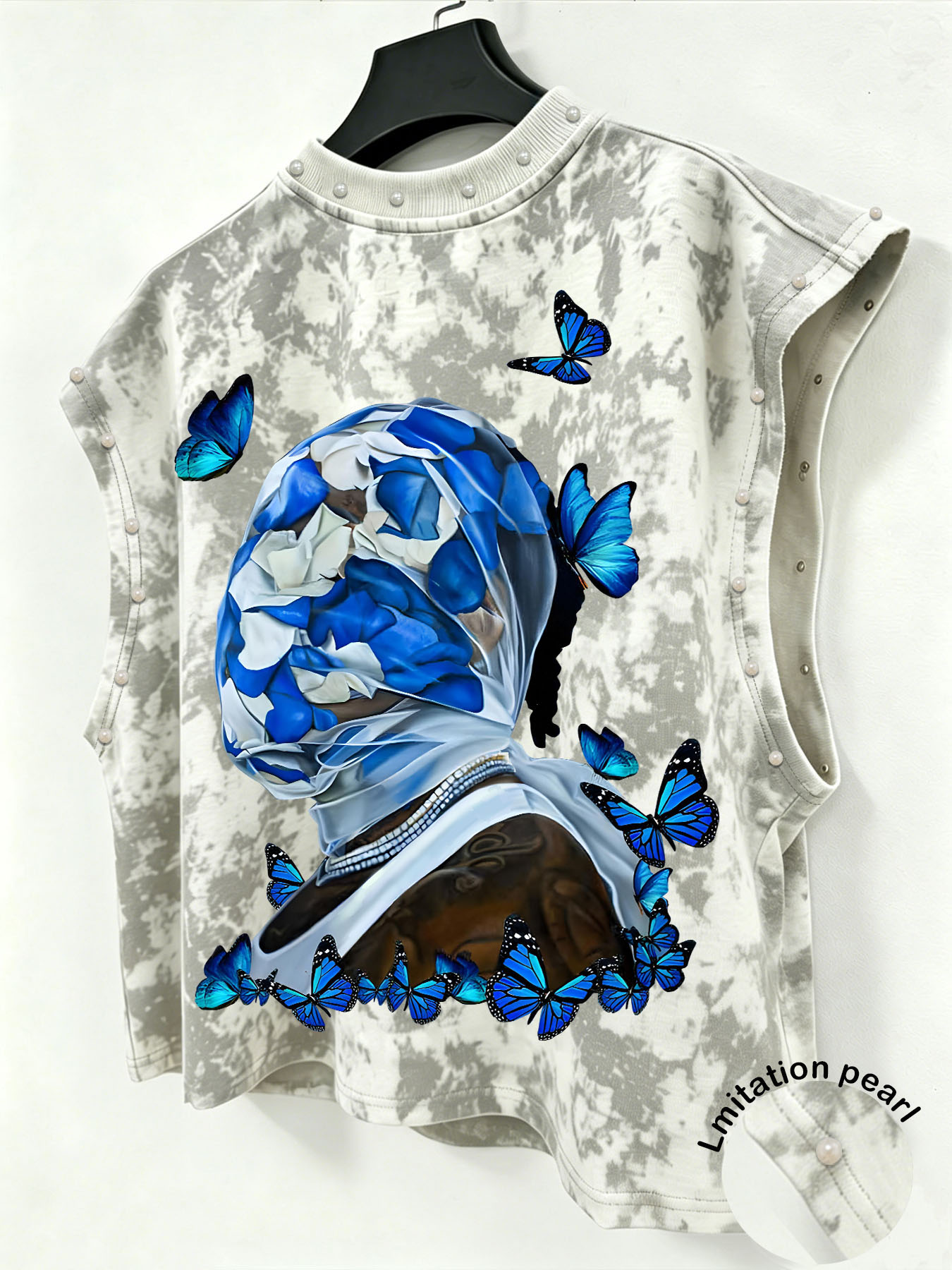 Men Tie Dye Sleeveless Tank To - огляд і ціна Summer Rose Clothing