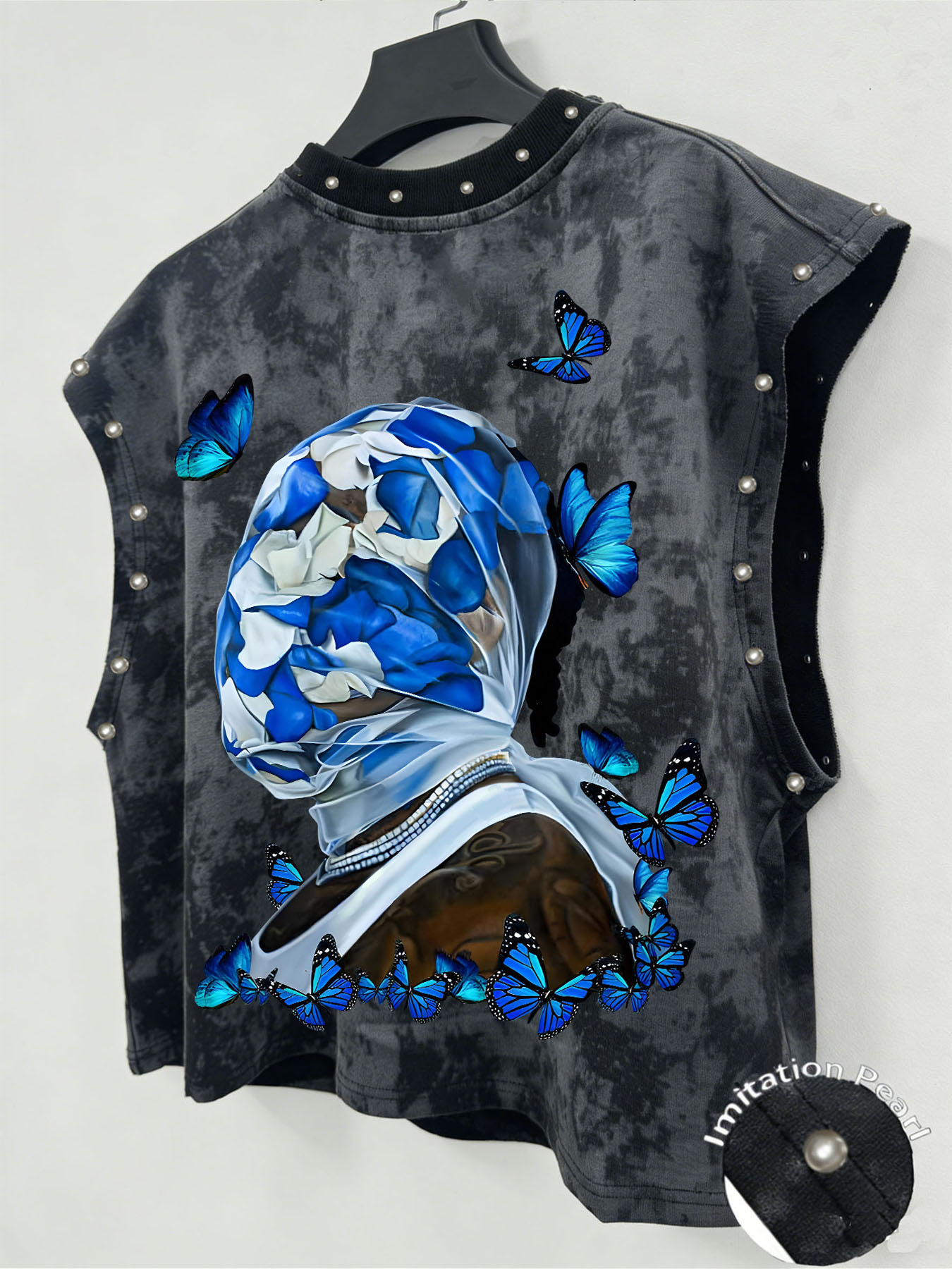 Men Tie Dye Sleeveless Tank To - огляд і ціна Summer Rose Clothing