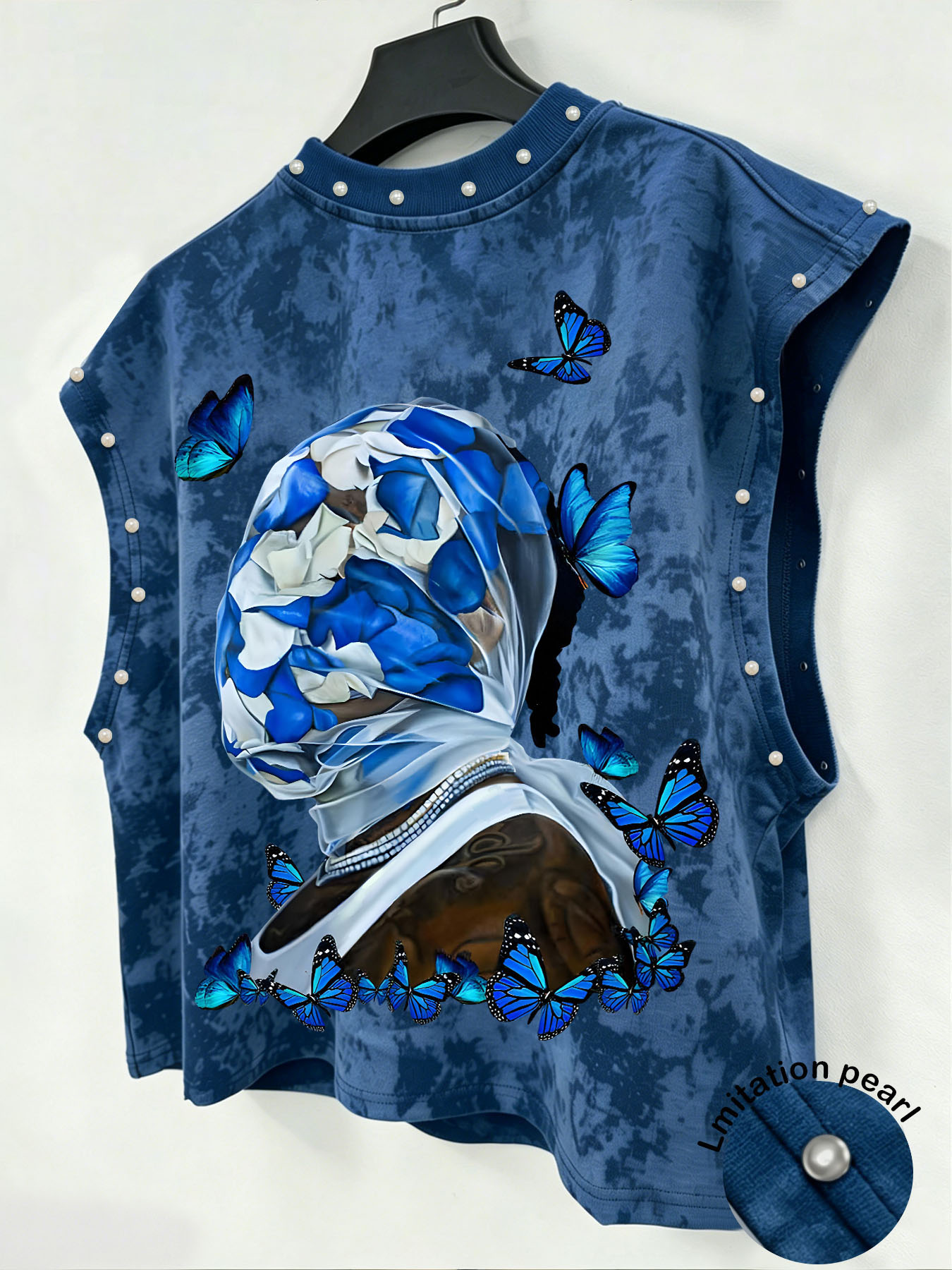 Men Tie Dye Sleeveless Tank To - огляд і ціна Summer Rose Clothing