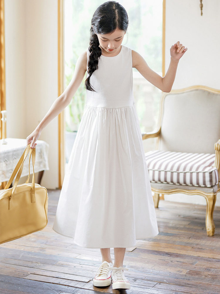 Maxi Long Dress For Little Gir - огляд і ціна Summer Clothing Teen Girls