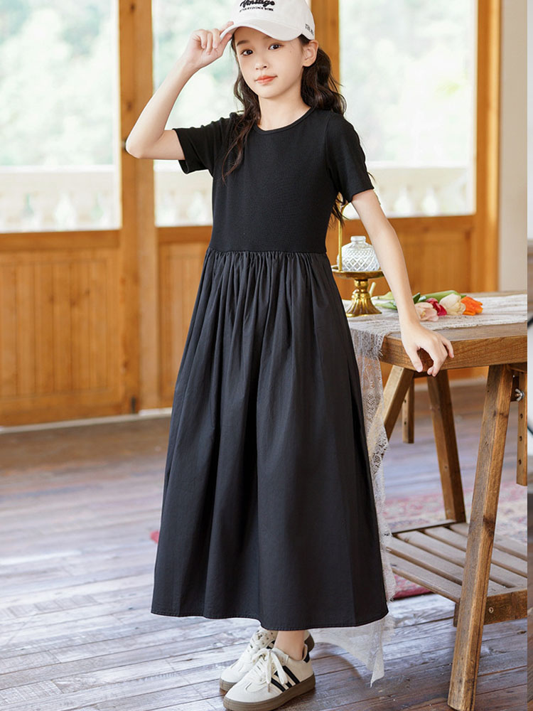 Maxi Long Dress For Little Gir - огляд і ціна Summer Clothing Teen Girls