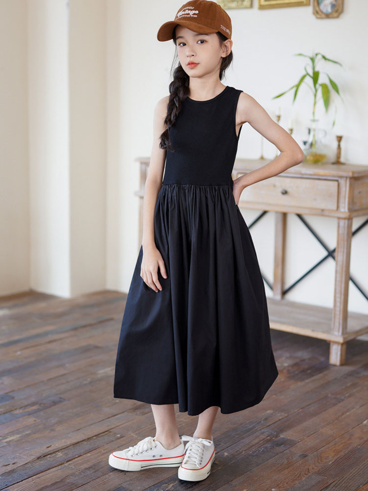Maxi Long Dress For Little Gir - огляд і ціна Summer Clothing Teen Girls