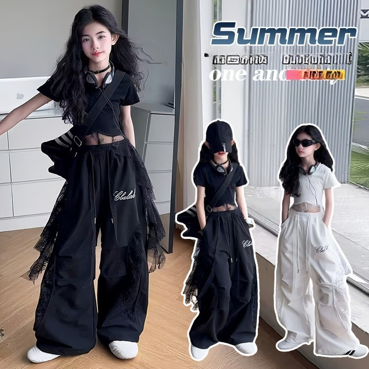 4-14 girls Hip Hop Jazz Street - огляд і ціна Summer Clothing Teen Girls