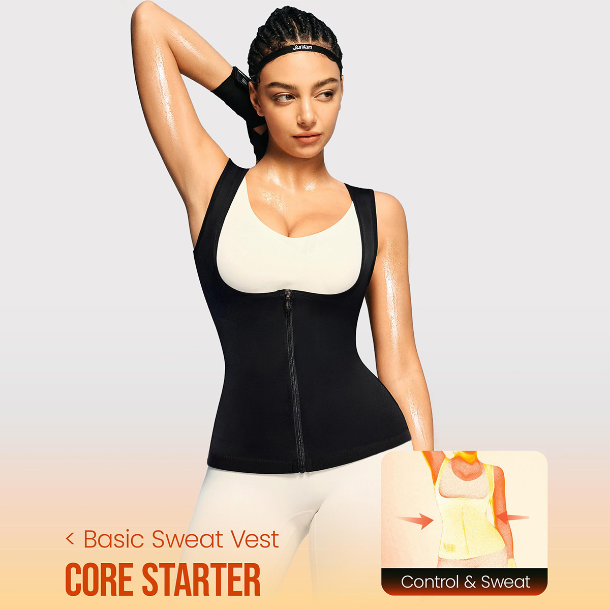 1PCS Women’s Sweat Vest for We - огляд і ціна Tank Top Breathable