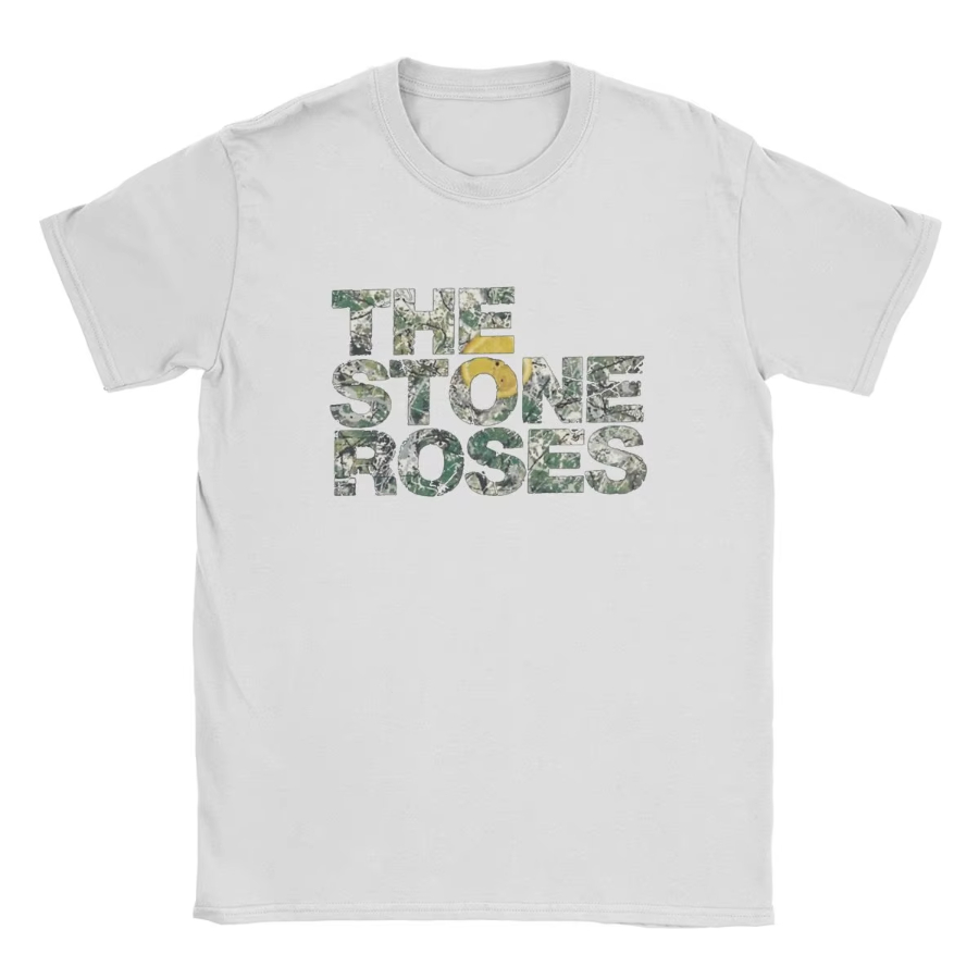 The Stone Roses Logo T Shirts  - огляд і ціна Summer Rose Clothing
