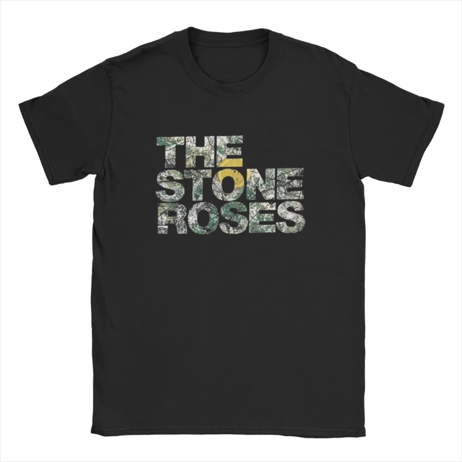 The Stone Roses Logo T Shirts  - огляд і ціна Summer Rose Clothing
