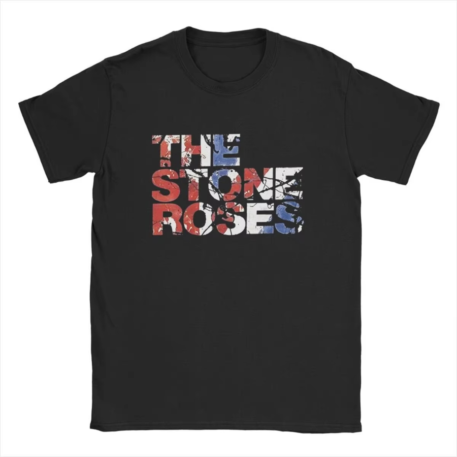The Stone Roses Logo T Shirts  - огляд і ціна Summer Rose Clothing