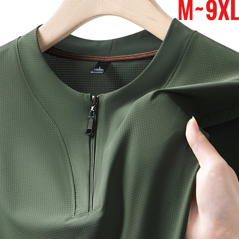 Big Size 9XL Men's Ice Silk He - огляд і ціна Summer Clothing Line