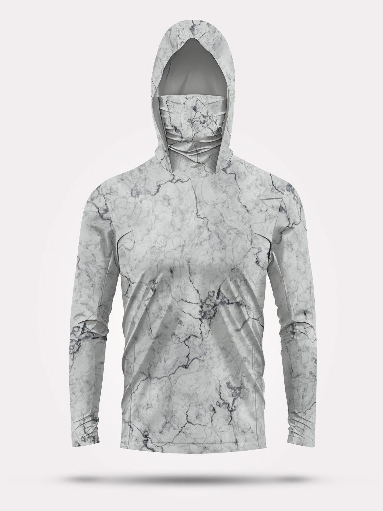 Men Hood Fishing Shirt long sl - огляд і ціна Summer Clothing Mens