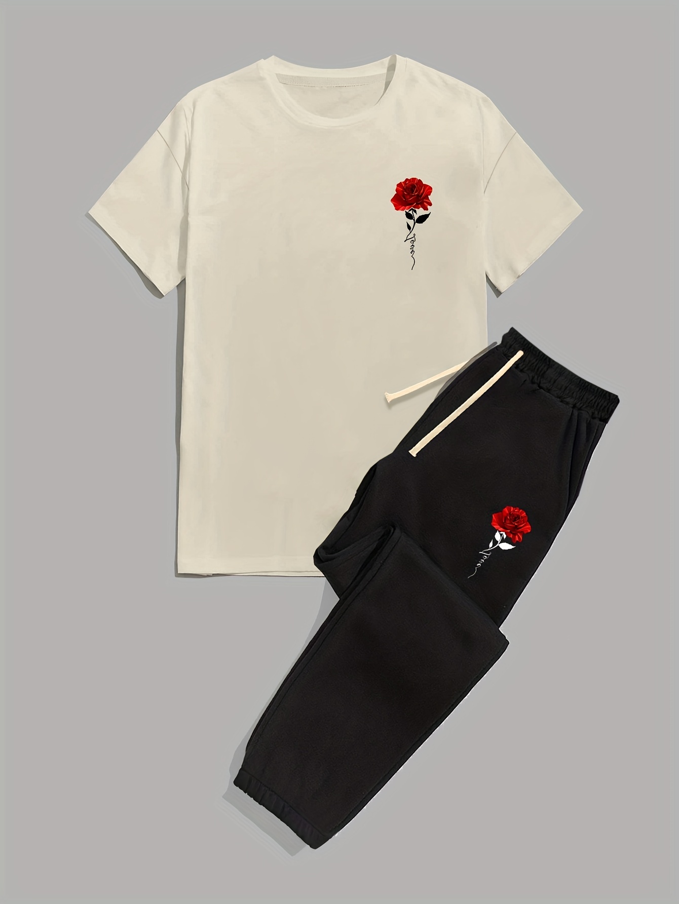 Men's fashion new summer rose  - огляд і ціна Summer Rose Clothing