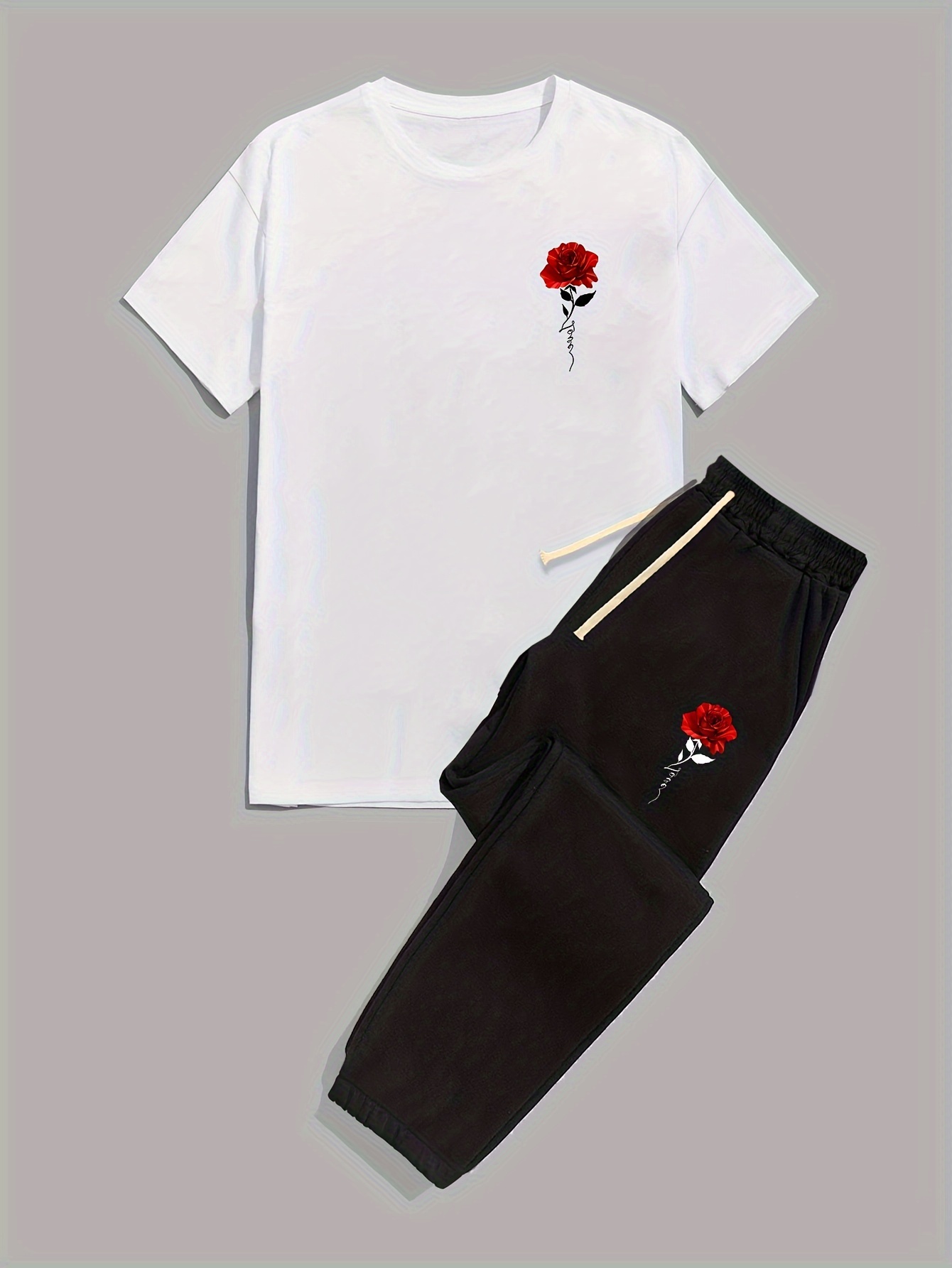 Men's fashion new summer rose  - огляд і ціна Summer Rose Clothing