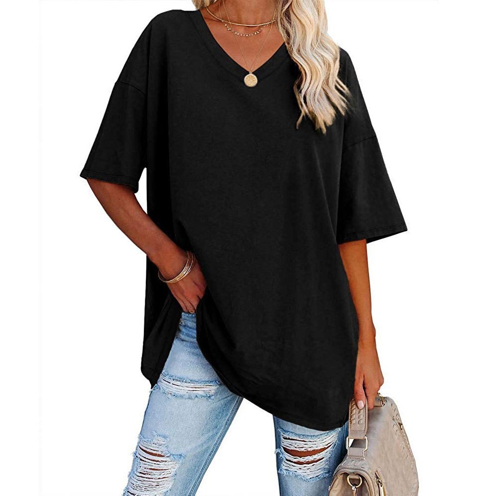Women's Loose V-Neck Top Sprin - огляд і ціна Summer Clothing Amazon
