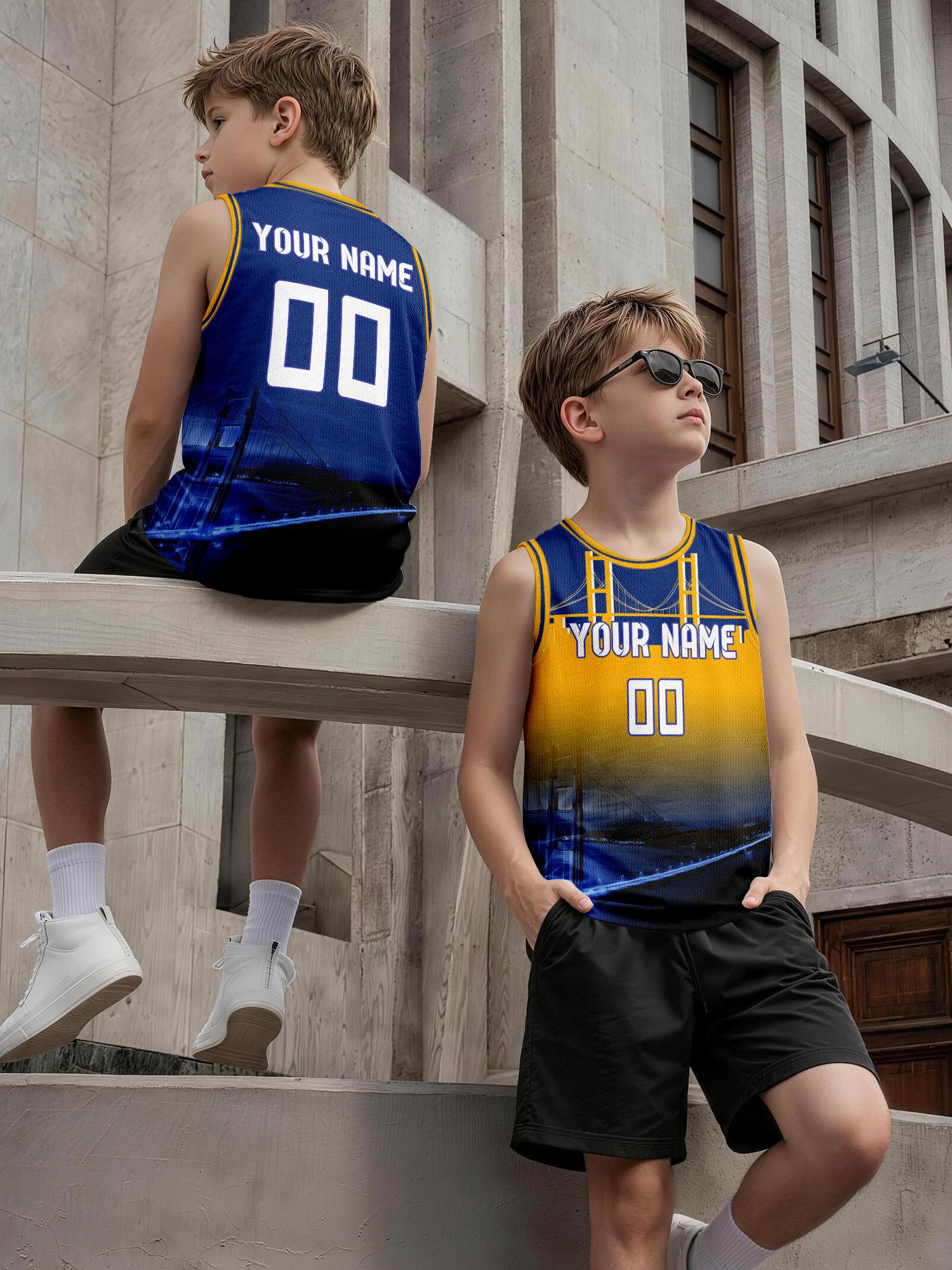 Kids Custom Gradient Basketbal - огляд і ціна Tank Top Breathable