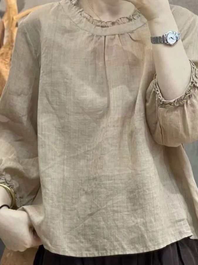 Elegant Cotton Linen Nine-Quar - огляд і ціна Summer Clothing Old Money