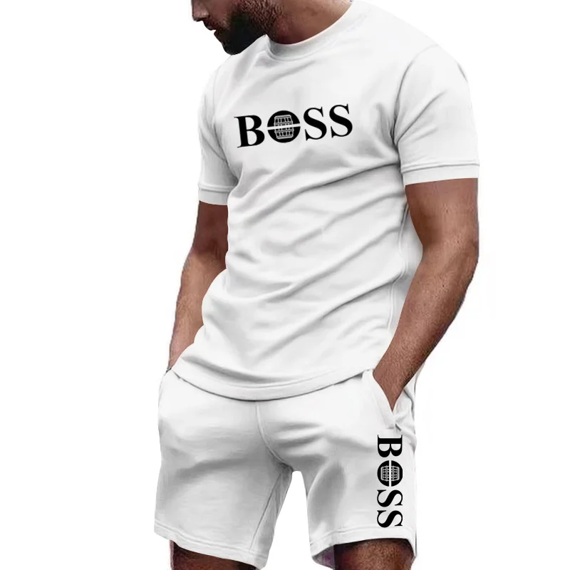 Men's two-piece sportswear sho - огляд і ціна Summer Clothing Line