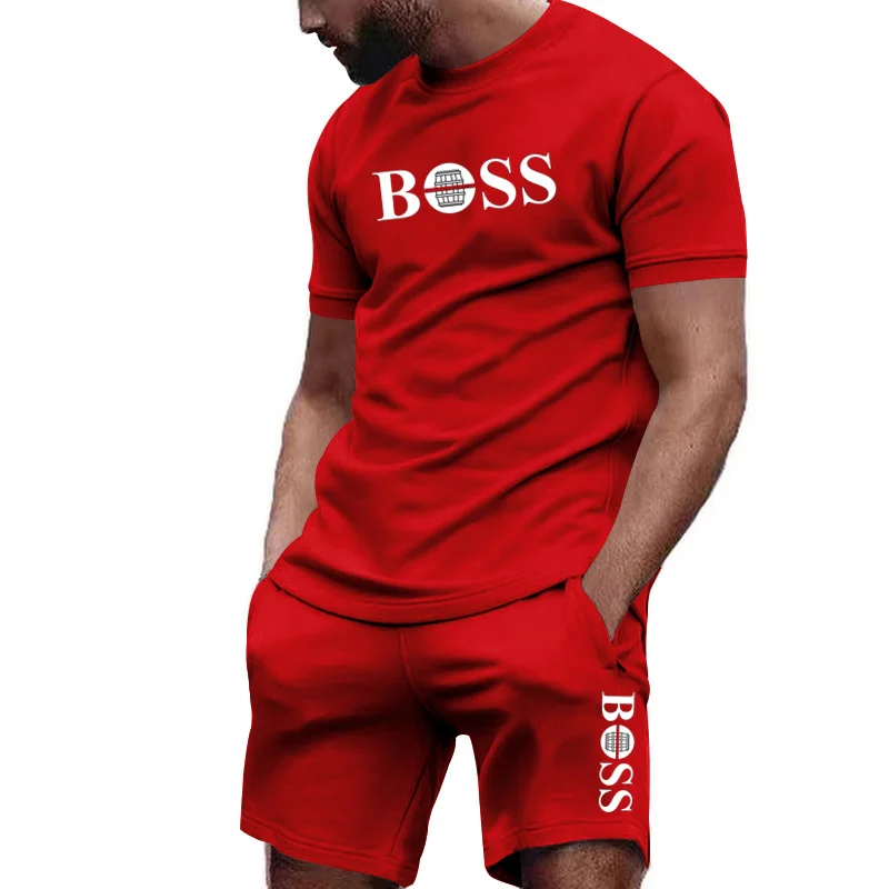Men's two-piece sportswear sho - огляд і ціна Summer Clothing Line