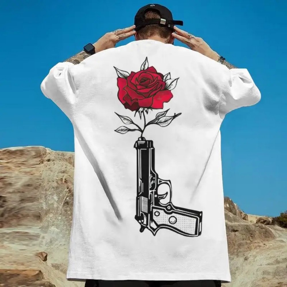 Harajuku in Hand Rose Letter P - огляд і ціна Summer Rose Clothing