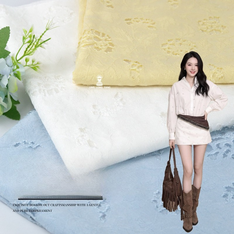 Ruffled Rose Jacquard Fabric R - огляд і ціна Summer Rose Clothing