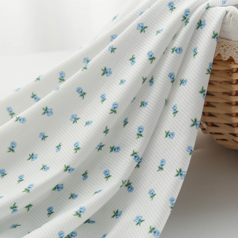 45x140cm Elastic 2X2 Knitted R - огляд і ціна Summer Clothing Material